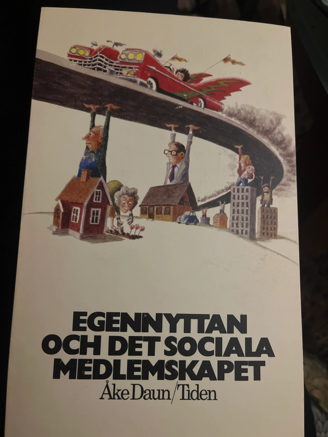 Egennyttan och det sociala medlemskapet; Åke Daun; 1982