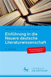 Einführung in die Neuere deutsche Literaturwissenschaft; Benedikt Jeßing; 2017