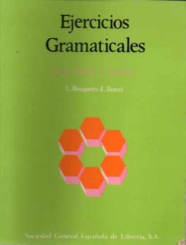 Ejercicios gramaticales; L. Busquets; 1986