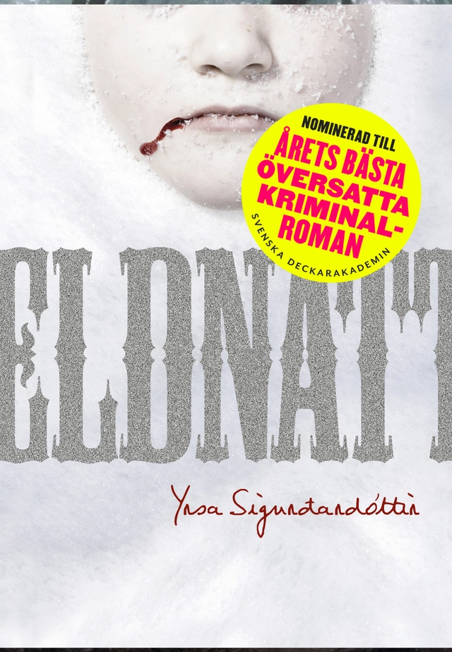 Eldnatt; Yrsa Sigurdardottir; 2012