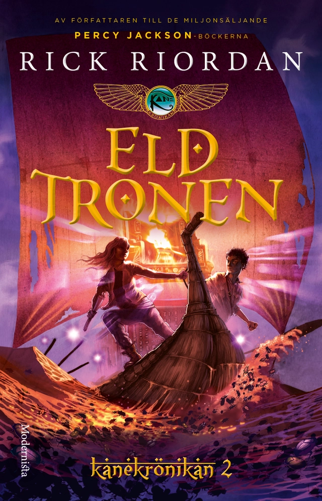 Eldtronen; Rick Riordan; 2021