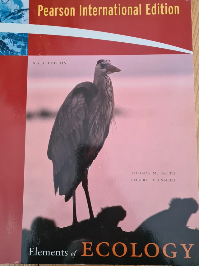Elements of ecology; Thomas Michael Smith; 2006