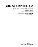 Elements of psychology; David Krech; 1974