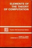 Elements of the theory of computation; Harry R. Lewis; 1981