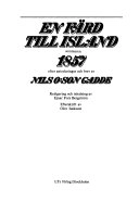 En färd till Island sommaren 1857 : efter anteckningar och brev; Nils O:son Gadde; 1976