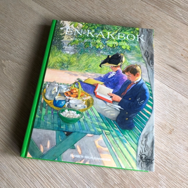 En kakbok : kakor, konst och andra godsaker; Elisabeth Svalin Gunnarsson; 2020