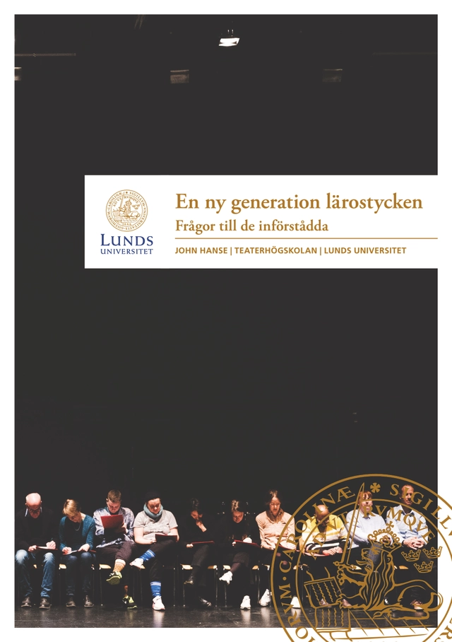 En ny generation lärostycken; John Hanse; 2023