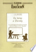En torno a DecrolyVolym 2 av Clásicos de educación; Segers, J.A.; 1985
