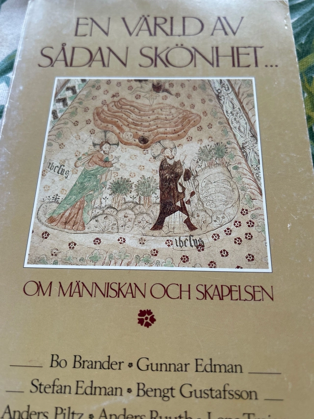 En värld av sådan skönhet- : om människan och skapelsen; Bo Brander; 1990
