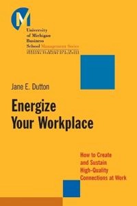 Energize Your Workplace: How to Build and Sustain High-Quality Connections; Jane E. Dutton; 2003