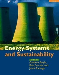 Energy systems and sustainability; Godfrey Boyle; 2003