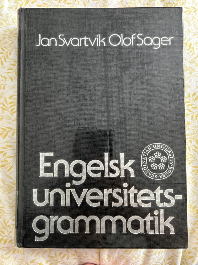Engelsk universitetsgrammatik · Övningsbok; Jan Svartvik,  Olof Sager; 1977