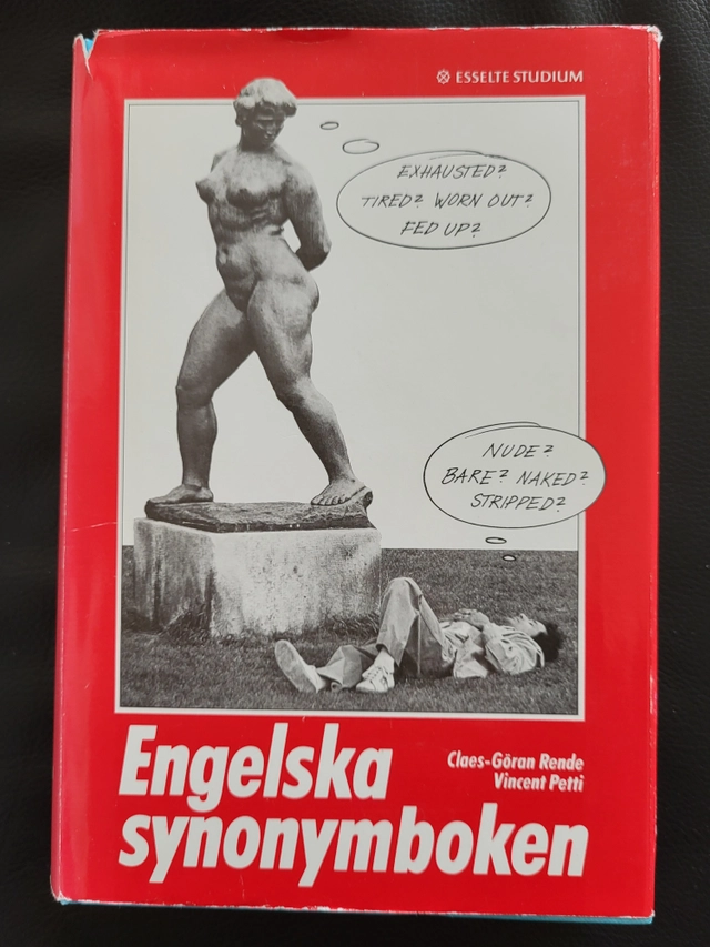 Engelska synonymboken; Claes-Göran Rende; 1987