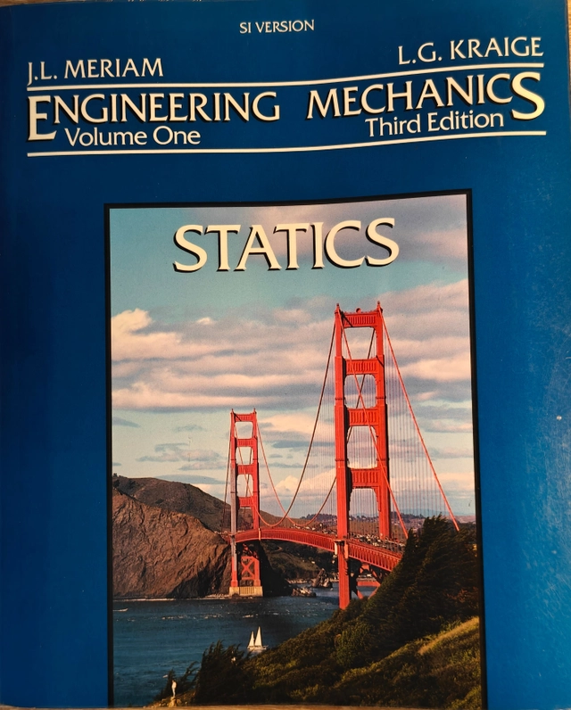 Engineering mechanics; James Lathrop Meriam; 1993