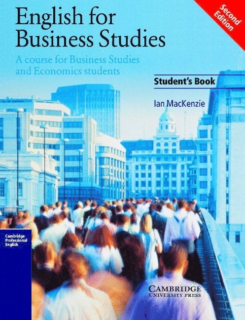 English for Business Studies Student's book; Ian MacKenzie; 2002