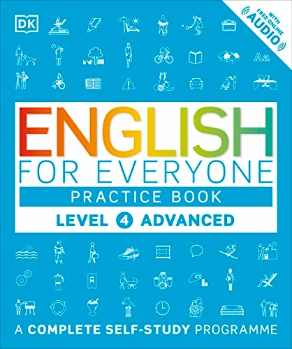 English for Everyone Practice Book Level 4 Advanced; Dk; 2016