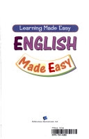 English Made EasyLearning made easy; Susan Bloom, Flora Foss, Maggie Ronzani