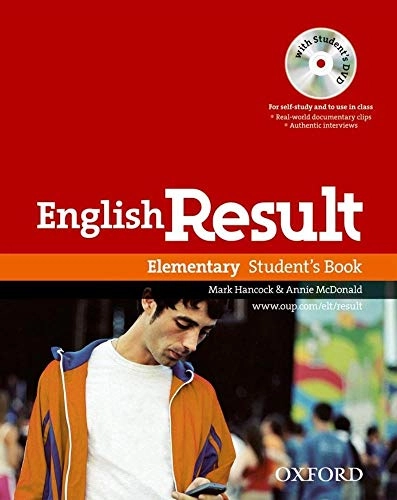 English Result: Elementary: Student's Book with DVD Pack; Hancock Mark, McDonald Annie; 2010