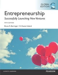 Entrepreneurship; Bruce R. Barringer; 2015