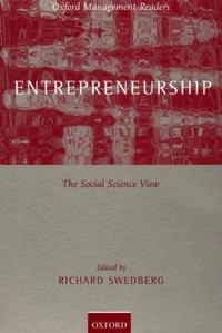 Entrepreneurship : the social science view; Richard Swedberg; 2000