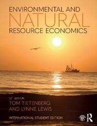 Environmental and natural resource economics; Thomas H. Tietenberg; 2018