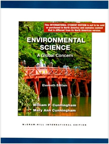 Environmental science : a global concern; William P. Cunningham; 2008