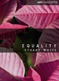Equality; Stuart White; 2006
