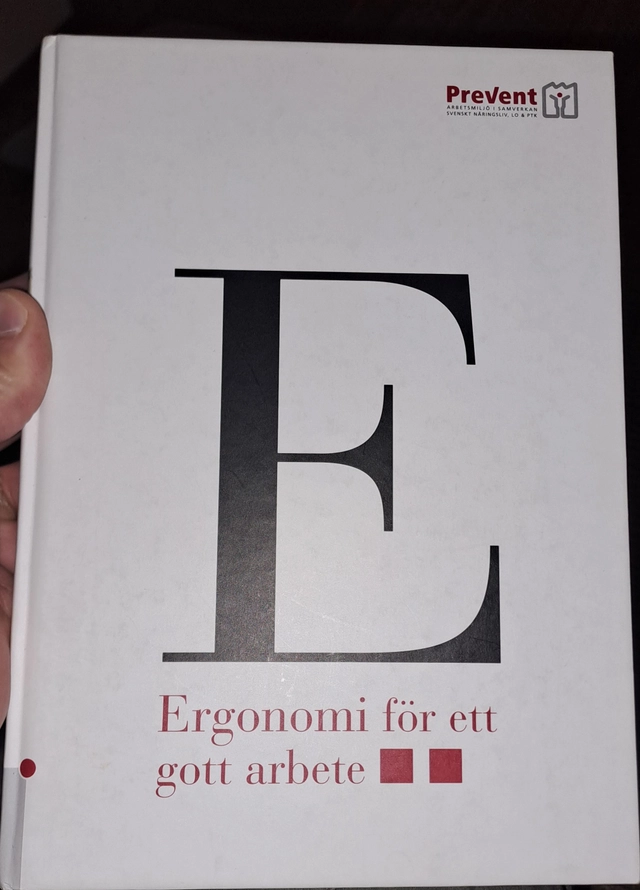 Ergonomi för ett gott arbete; Svend Erik Mathiassen; 2007