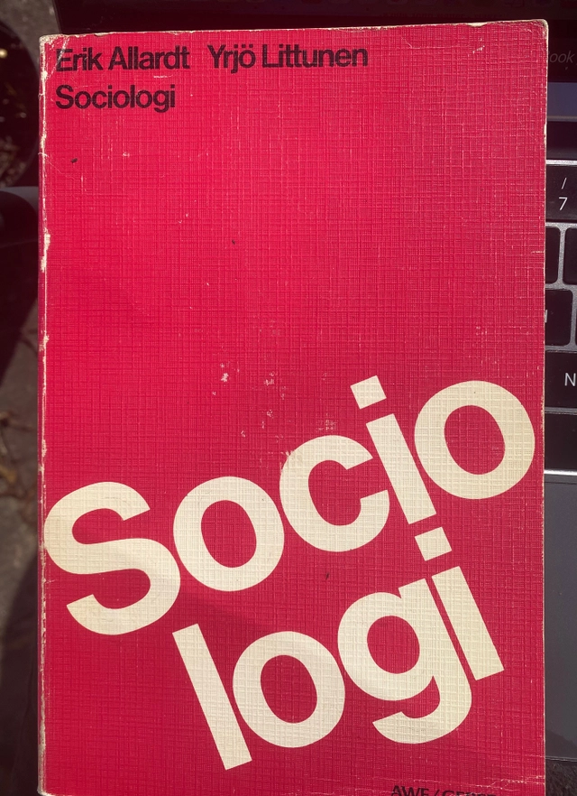Erik Allardts Sociologi; Erik Allardt; 1976