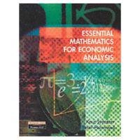 Essential mathematics for economic analysis; Knut Sydsæter; 2001