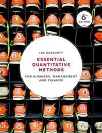 Essential Quantitative Methods; Les Oakshott; 2016