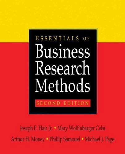 Essentials of business research methods; Joseph F. Hair; 2011