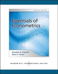 Essentials of econometrics; Damodar N. Gujarati; 2010