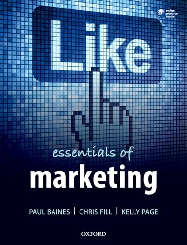 Essentials of marketing; Paul Baines; 2013