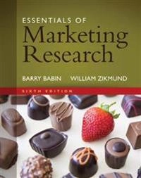 Essentials of marketing research; Barry J. Babin; 2016