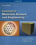 Essentials of materials science and engineering; Donald R. Askeland; 2010