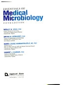 Essentials of medical microbiology; Wesley A. Volk; 1996