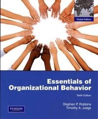 Essentials of organizational behavior; Stephen P. Robbins; 2010