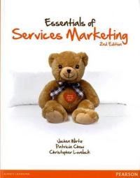 Essentials of Services Marketing; Wirtz Jochen, Chew Patricia, Christopher H Lovelock; 2012