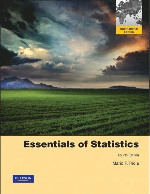 Essentials of Statistics; Mario F. Triola; 2002