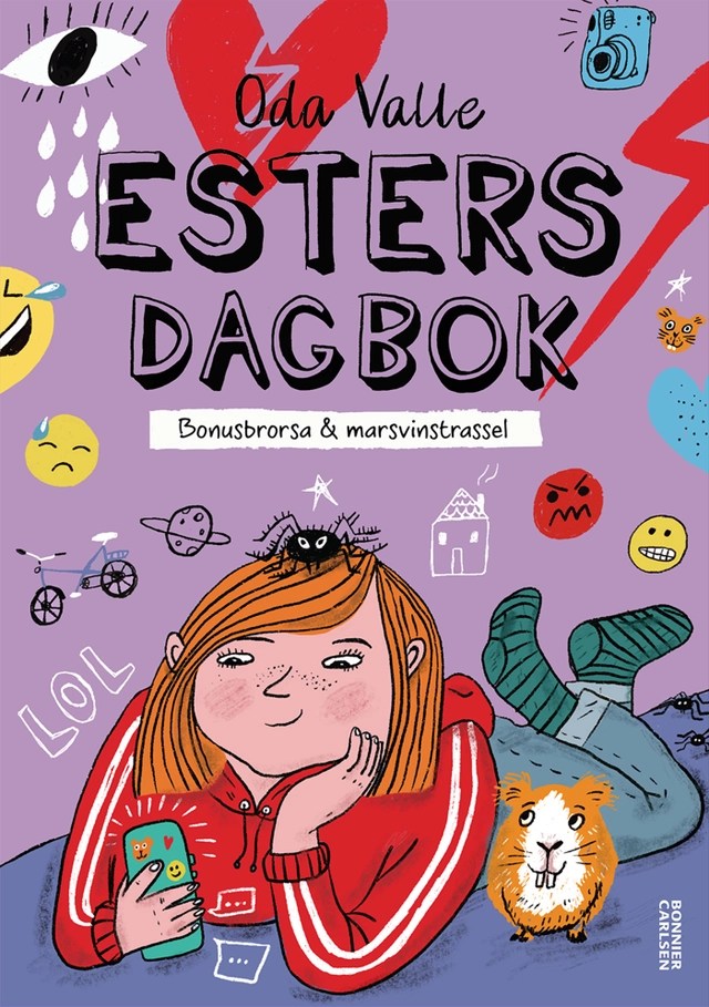 Esters dagbok : bonusbrorsa & marsvinstrassel; Oda Valle; 2024