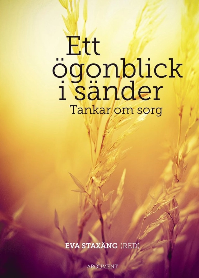 Ett ögonblick i sänder : tankar om sorg; Eva Staxäng; 2013