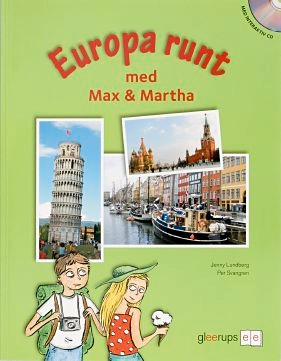 Europa runt m Max o Martha Bok+CD; Jenny Lundberg; 2007