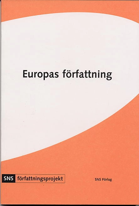 Europas författning; Olof Petersson; 2000