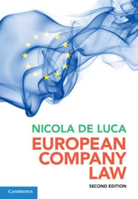 European company law; Nicola De Luca; 2021
