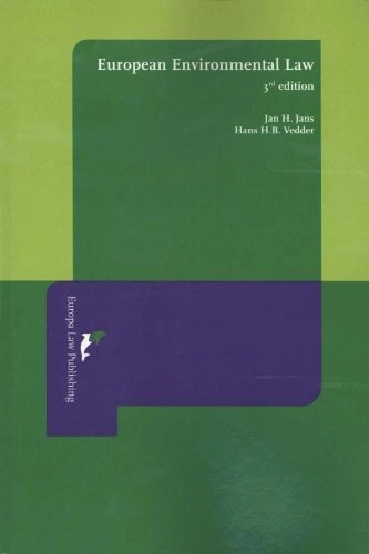 European environmental law; Jan H. Jans; 2008
