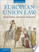 European Union law : text and materials; Damian Chalmers; 2014