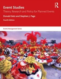 Event studies : theory, research and policy for planned events; Donald Getz; 2020