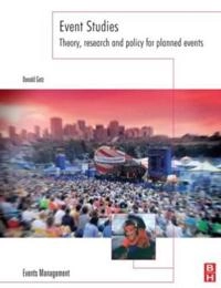 Event studies : theory, research and policy for planned events; Donald Getz; 2007