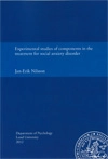 Experimental studies of components in the treatment for social anxiety disorder; Jan-Erik Nilsson; 2012